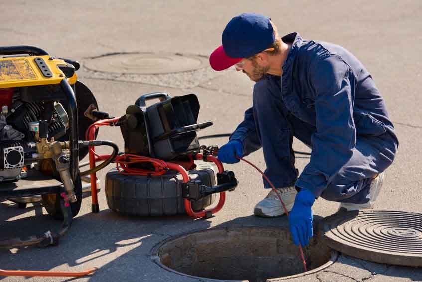 Sewer Inspection Service - V-Max Plumbing