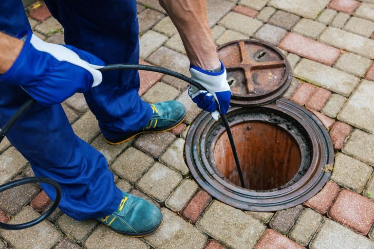 sewer line